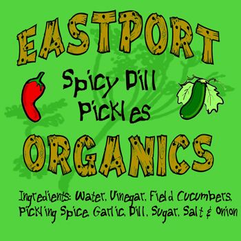 Organic Spicy Dill Pickles