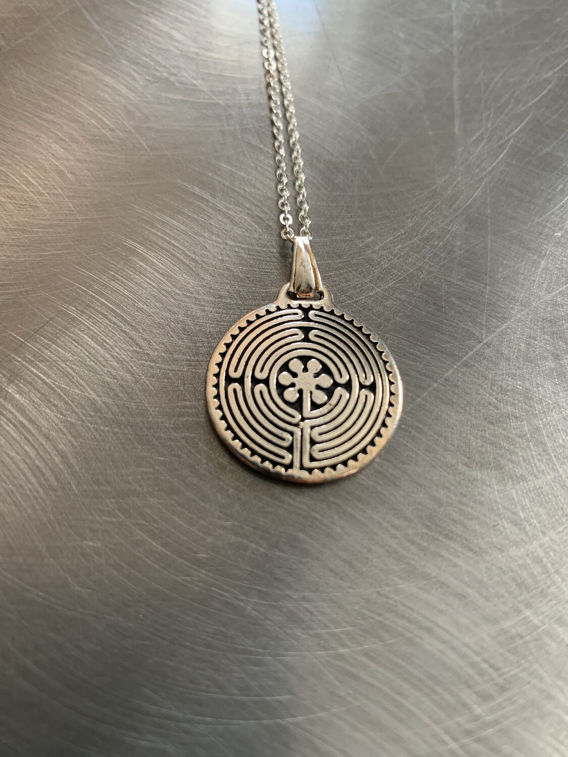 Necklace: Double sided Chartres
