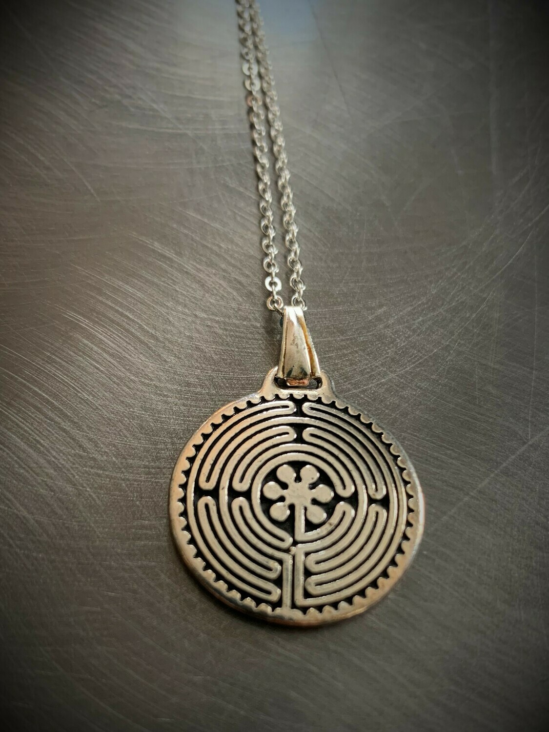 Necklace: Double sided Chartres
