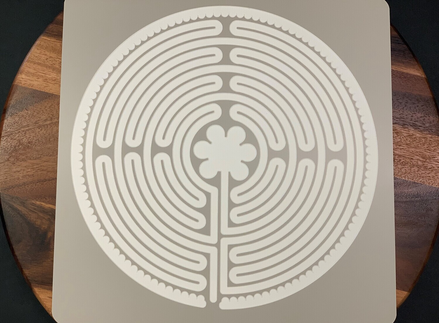 Acrylic Full Chartres Labyrinth | 12-inch