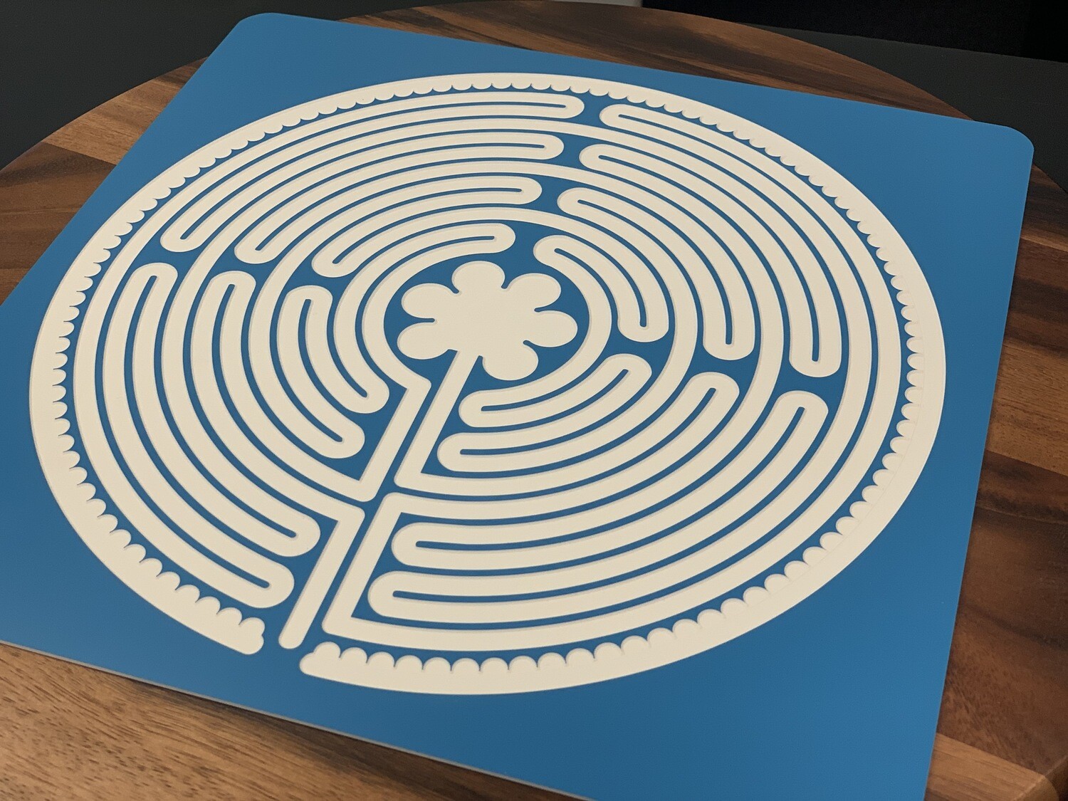 Acrylic Full Chartres Labyrinth | 12-inch