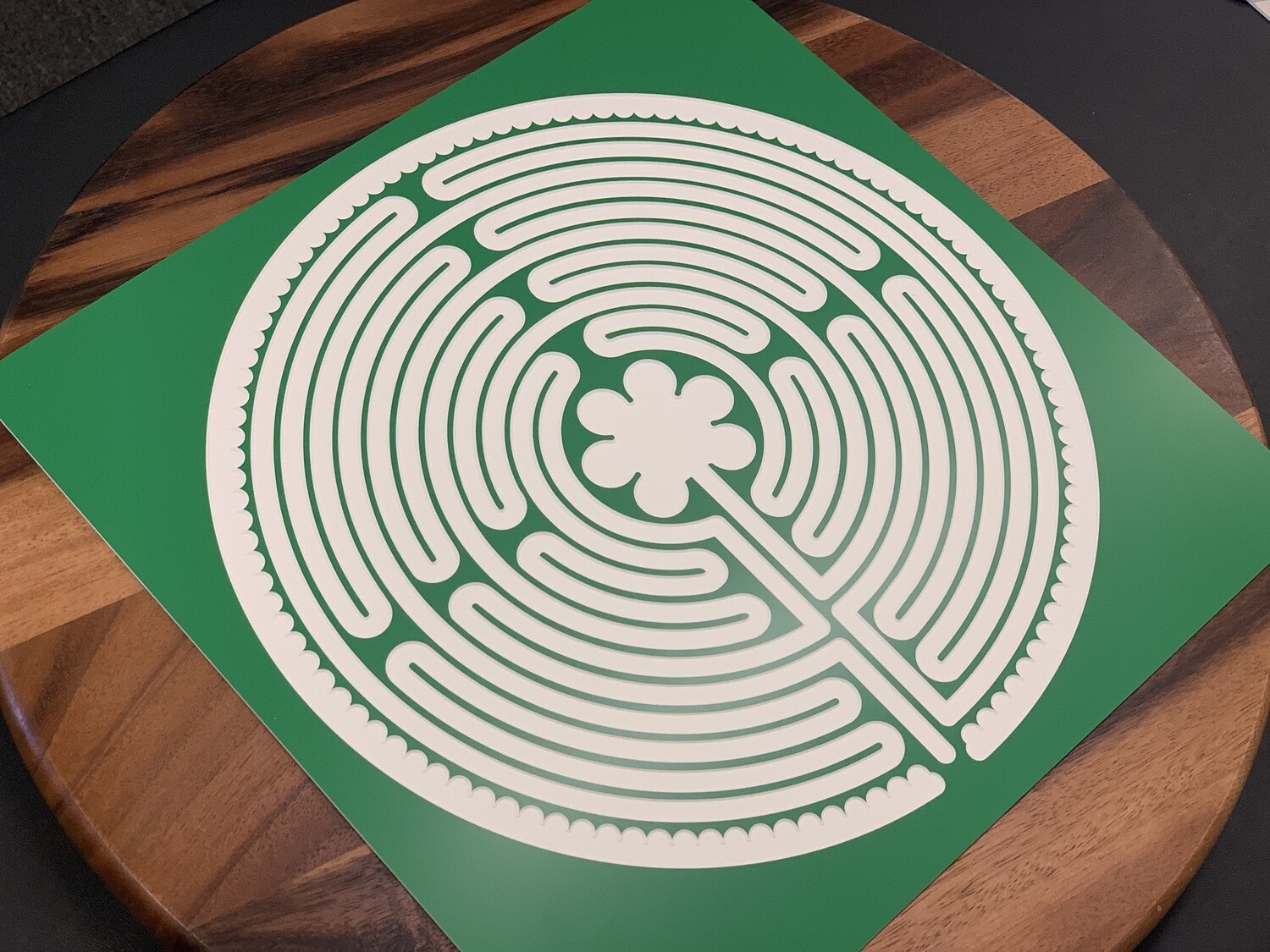 Acrylic Full Chartres Labyrinth | 12-inch
