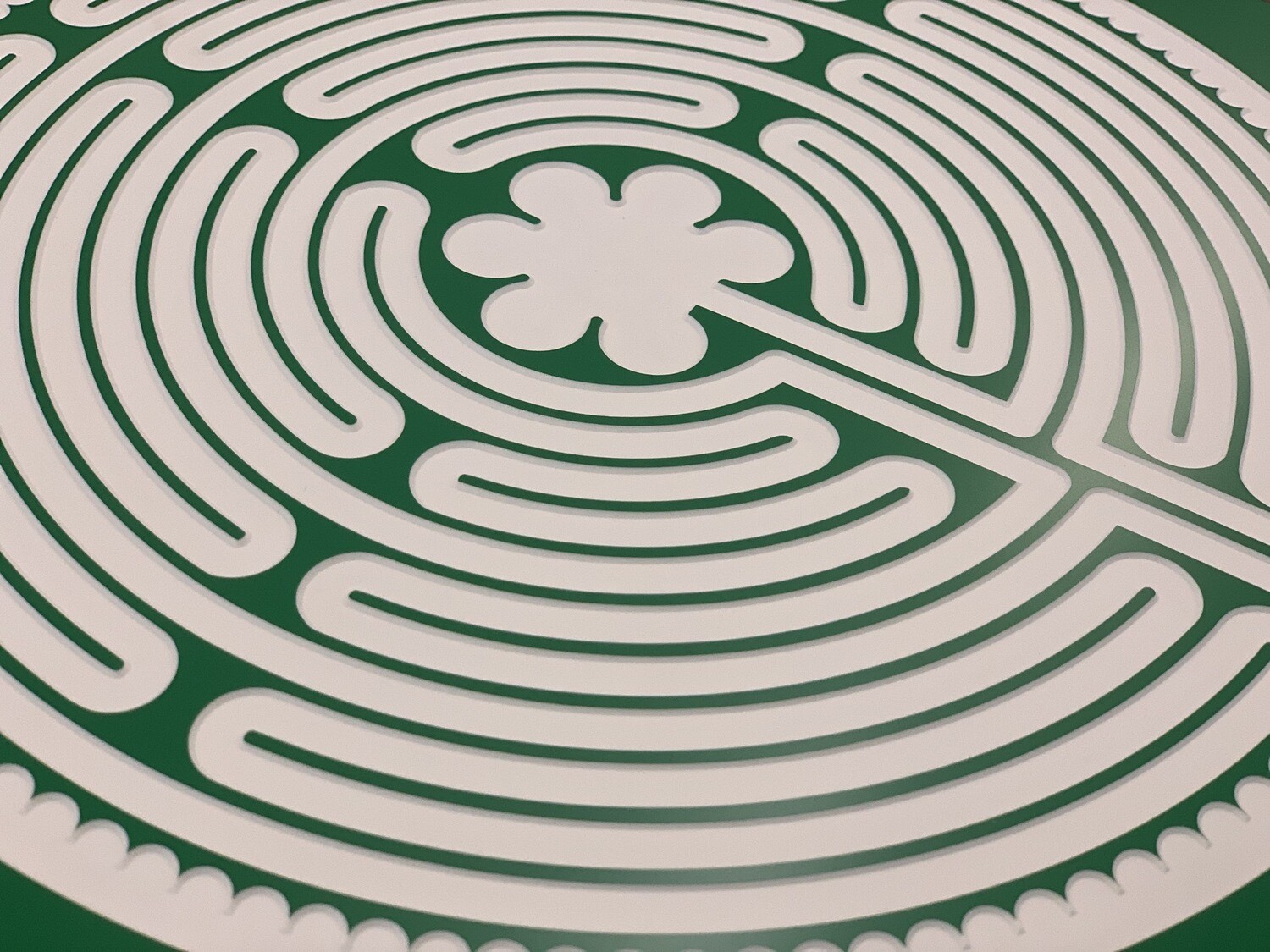 Acrylic Full Chartres Labyrinth | 12-inch