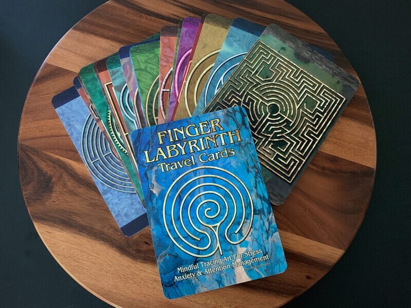 Travel Labyrinth Cards - Handheld Labyrinths (Small Pack)