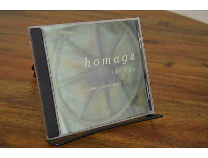 CD: Homage (solo flute at celtic sacred sites) by Judith Tripp