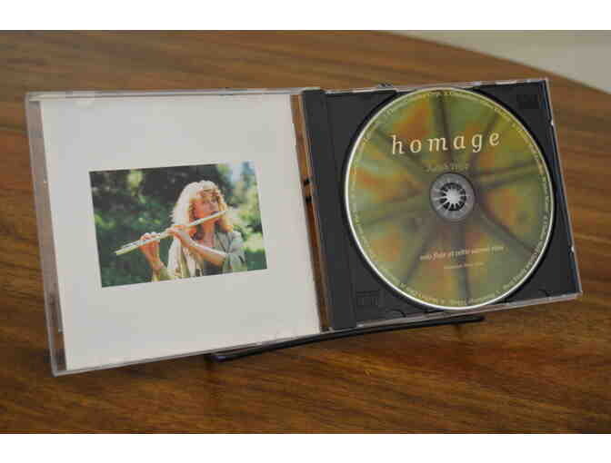 CD: Homage (solo flute at celtic sacred sites) by Judith Tripp