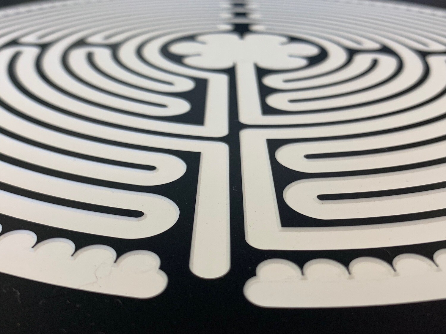Acrylic Full Chartres Labyrinth | 12-inch