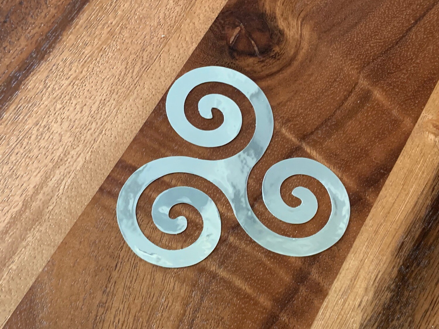 Sticker - Chrome (Triple Spiral)