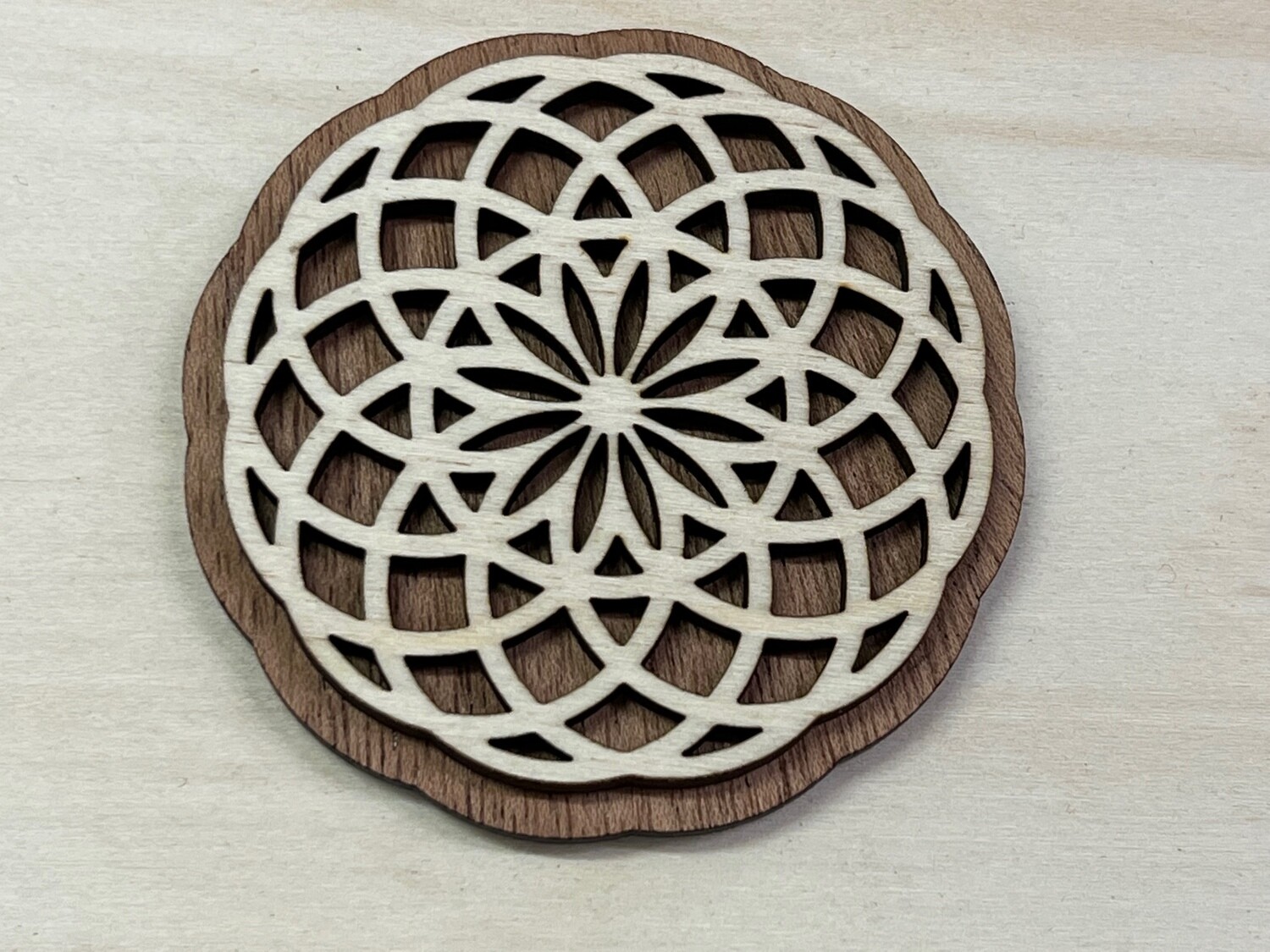 2.5&#39;&#39; Magnet - Flower of Life #1