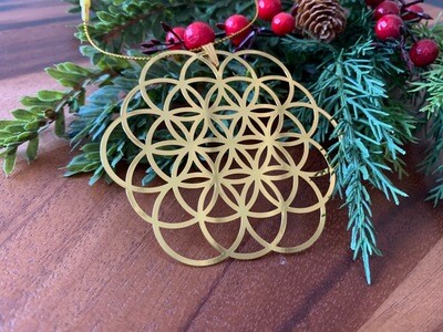 *Holiday Decoration - Expanded Seed of Life