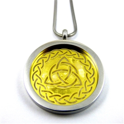Necklace: Celtic Triquetra Pendant with Chain