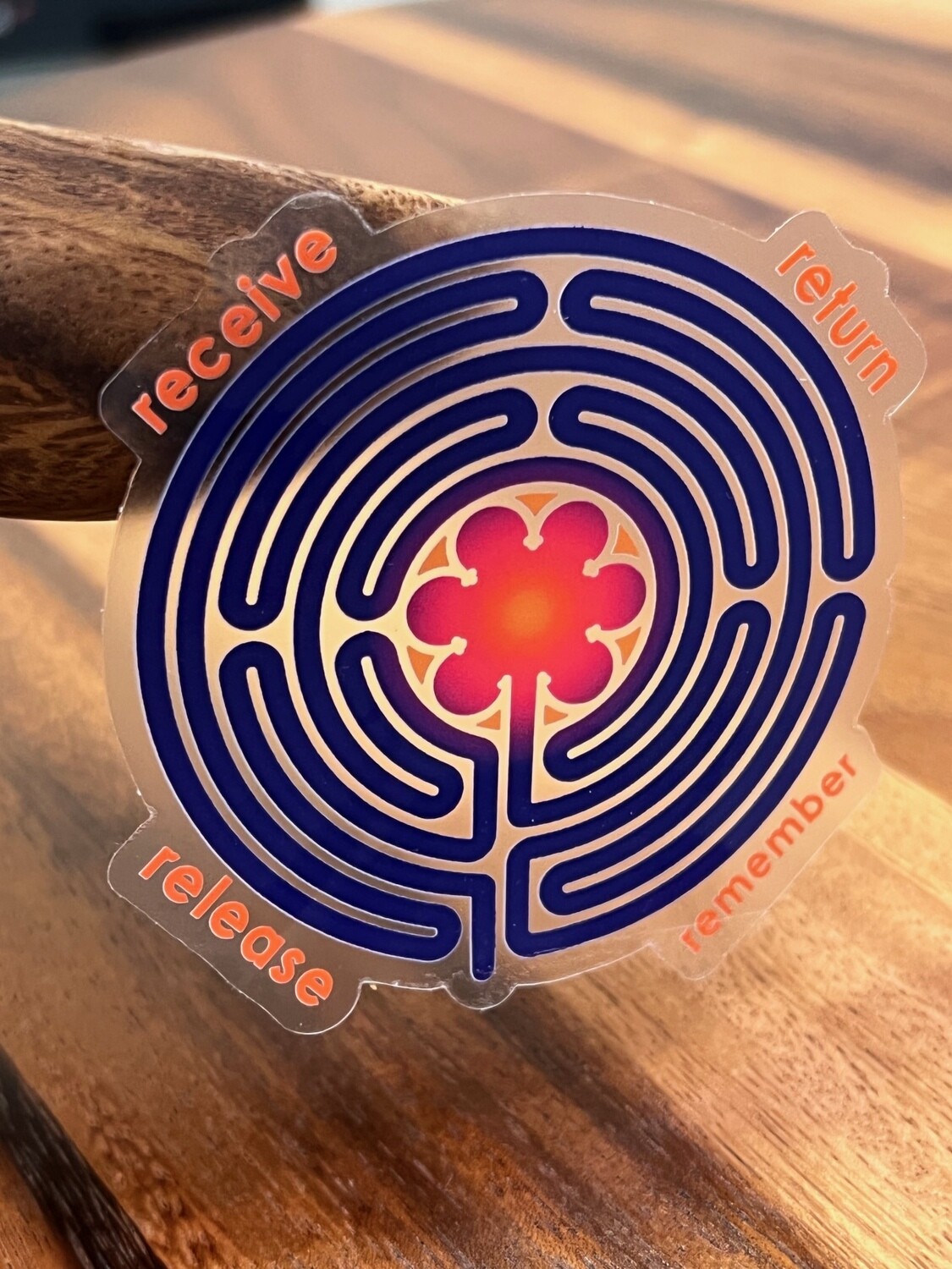 Sticker - Labyrinth Sticker (Transparent Background)