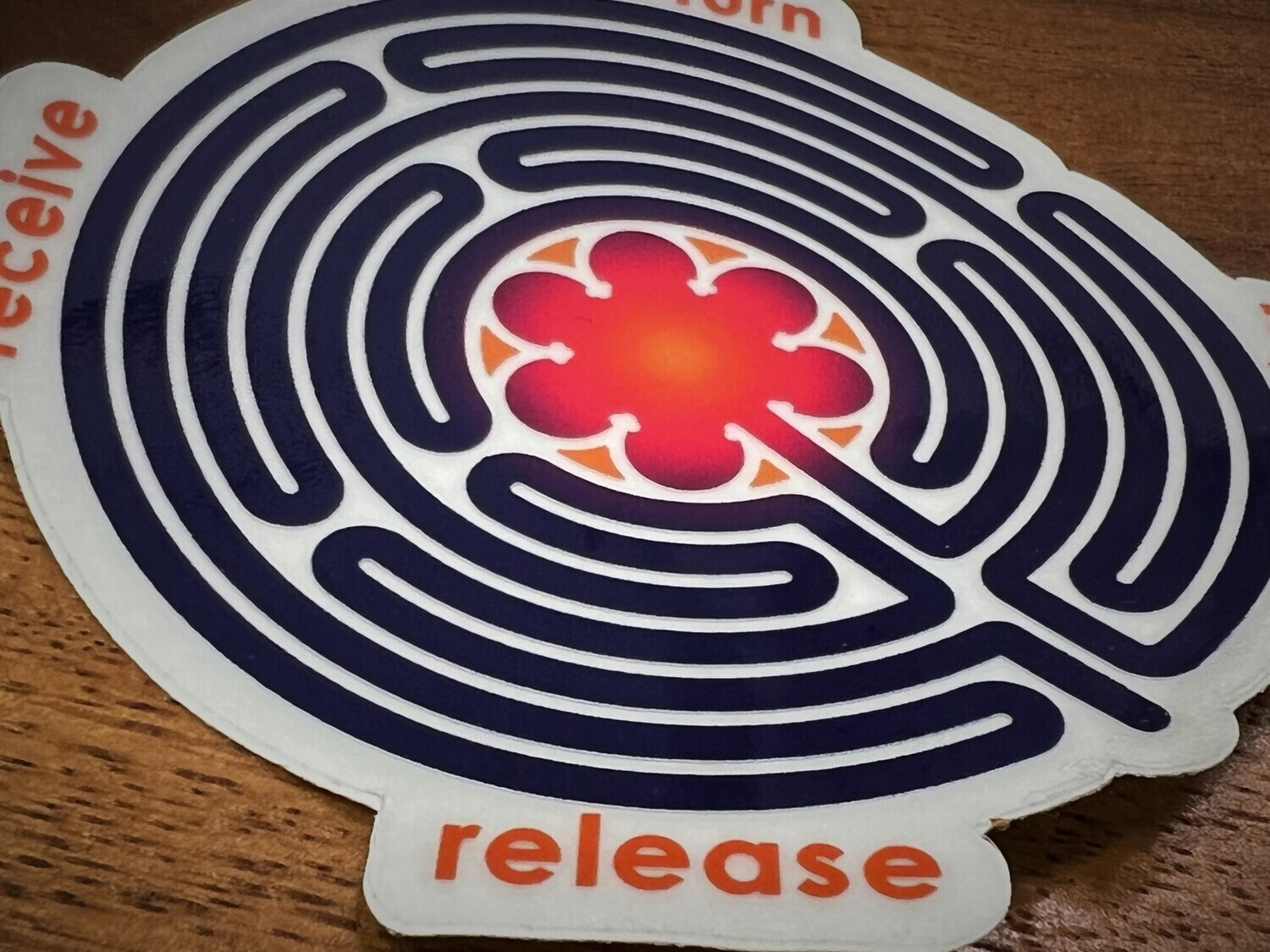 Sticker - Labyrinth Sticker (Transparent Background)