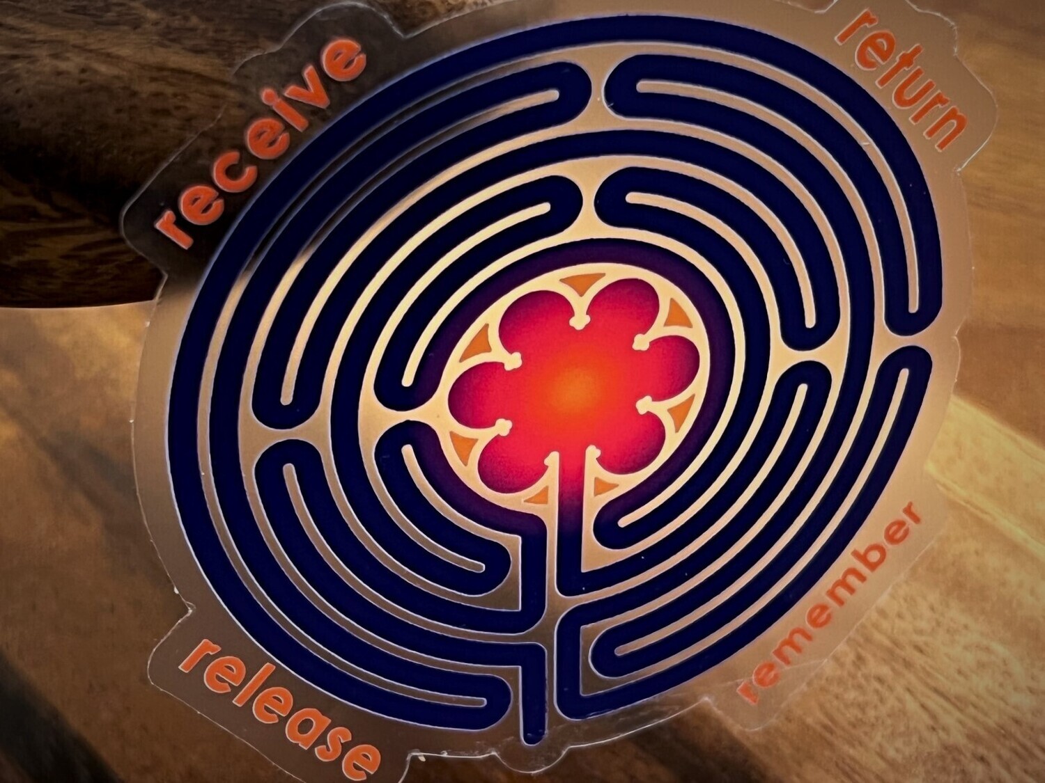 Sticker - Labyrinth Sticker (Transparent Background)