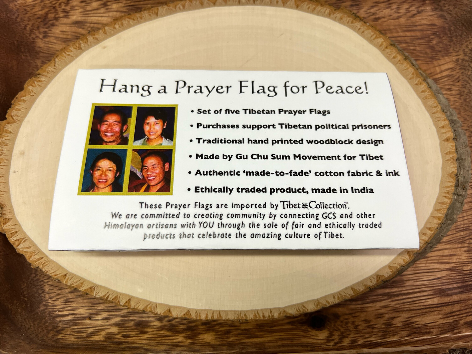 Prayer Flag: OM LOTUS (Mini)