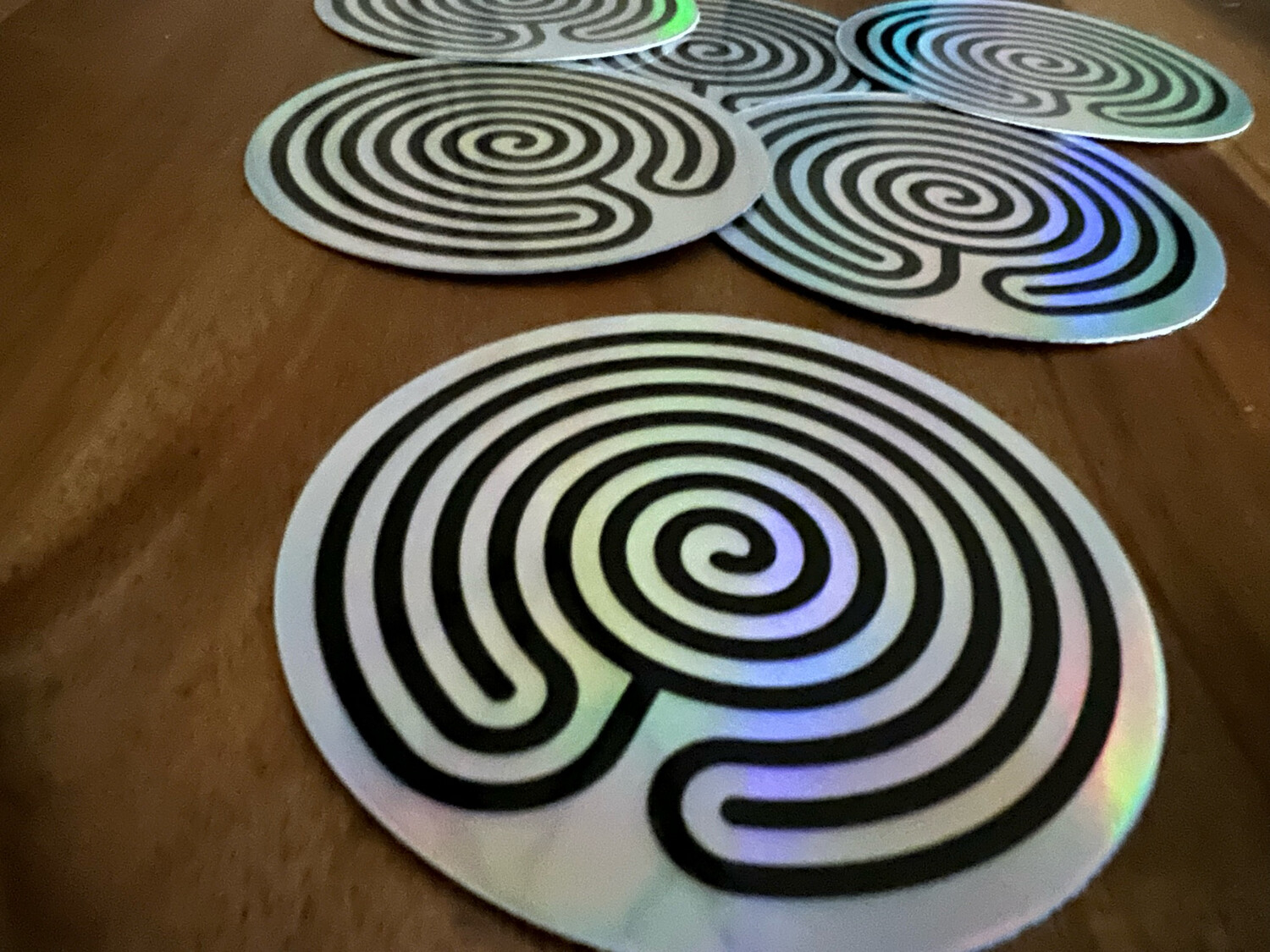 Sticker - CHAKRA-VYUHA Labyrinth (Holographic)
