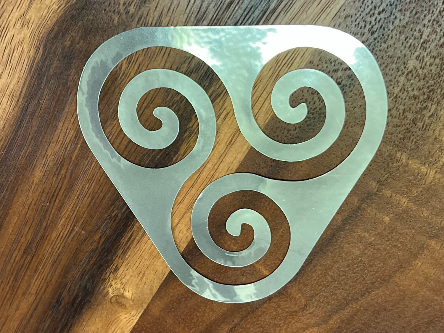 Sticker - Chrome (Triple Spiral 2)