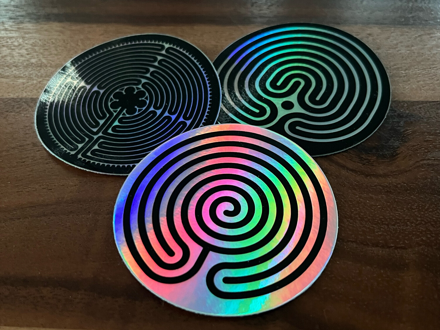 Sticker - CHAKRA-VYUHA Labyrinth (Holographic)