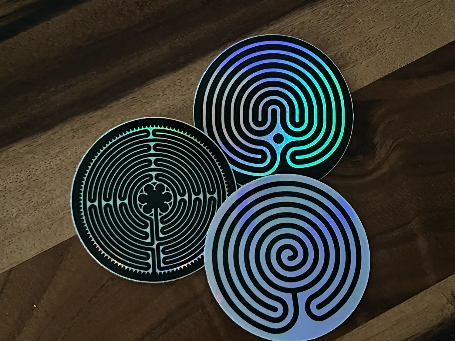 Sticker - CHAKRA-VYUHA Labyrinth (Holographic)