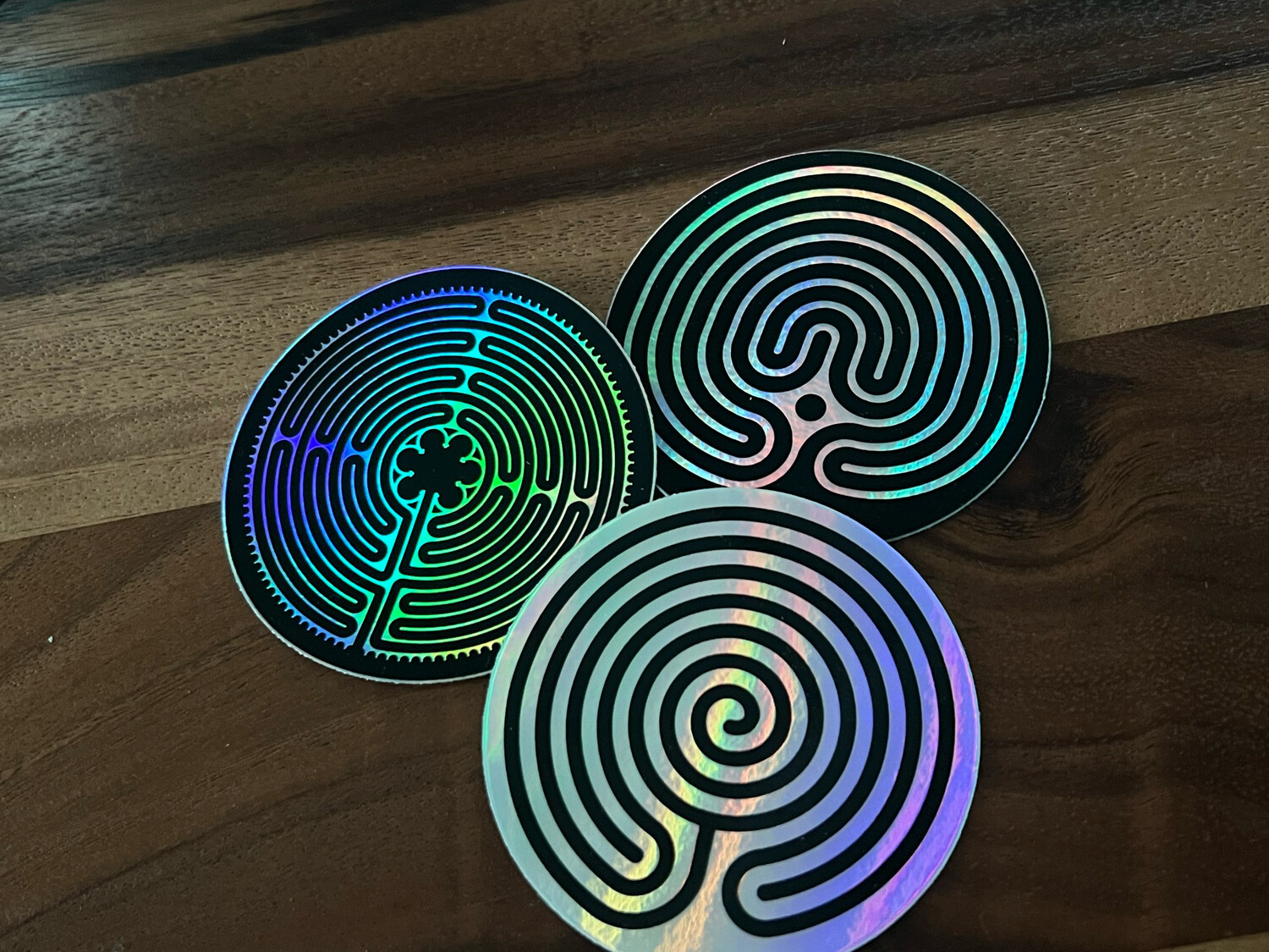 Sticker - CHAKRA-VYUHA Labyrinth (Holographic)