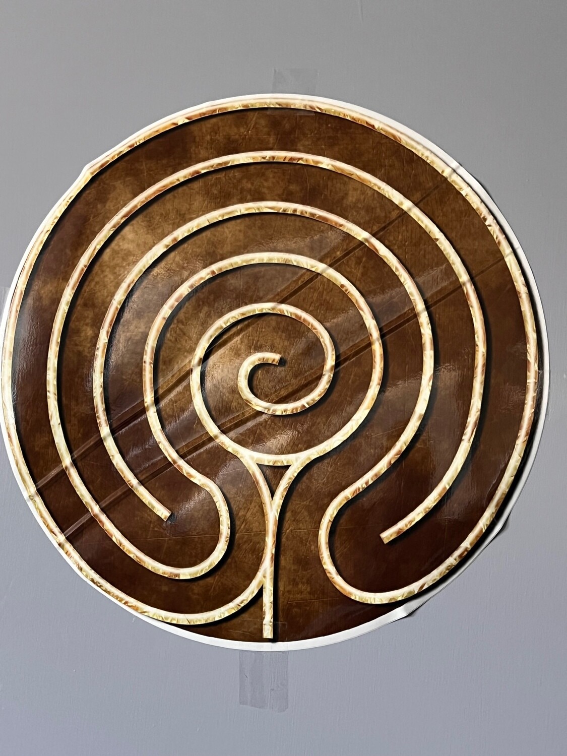 Finger Labyrinth Wall Sticker - Chakra Vyuha