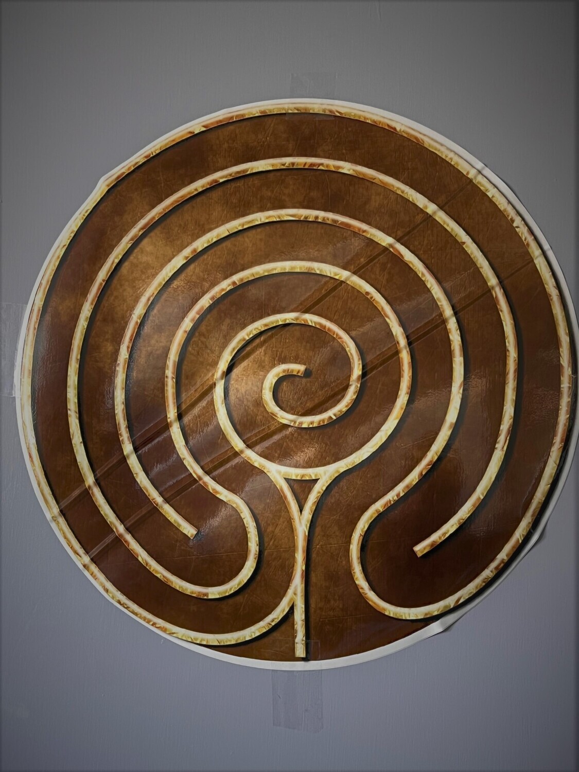 Finger Labyrinth Wall Sticker - Chakra Vyuha