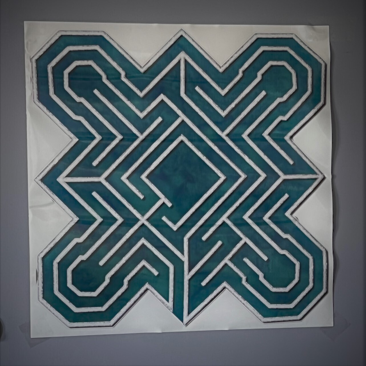 Finger Labyrinth Wall Sticker - Ely