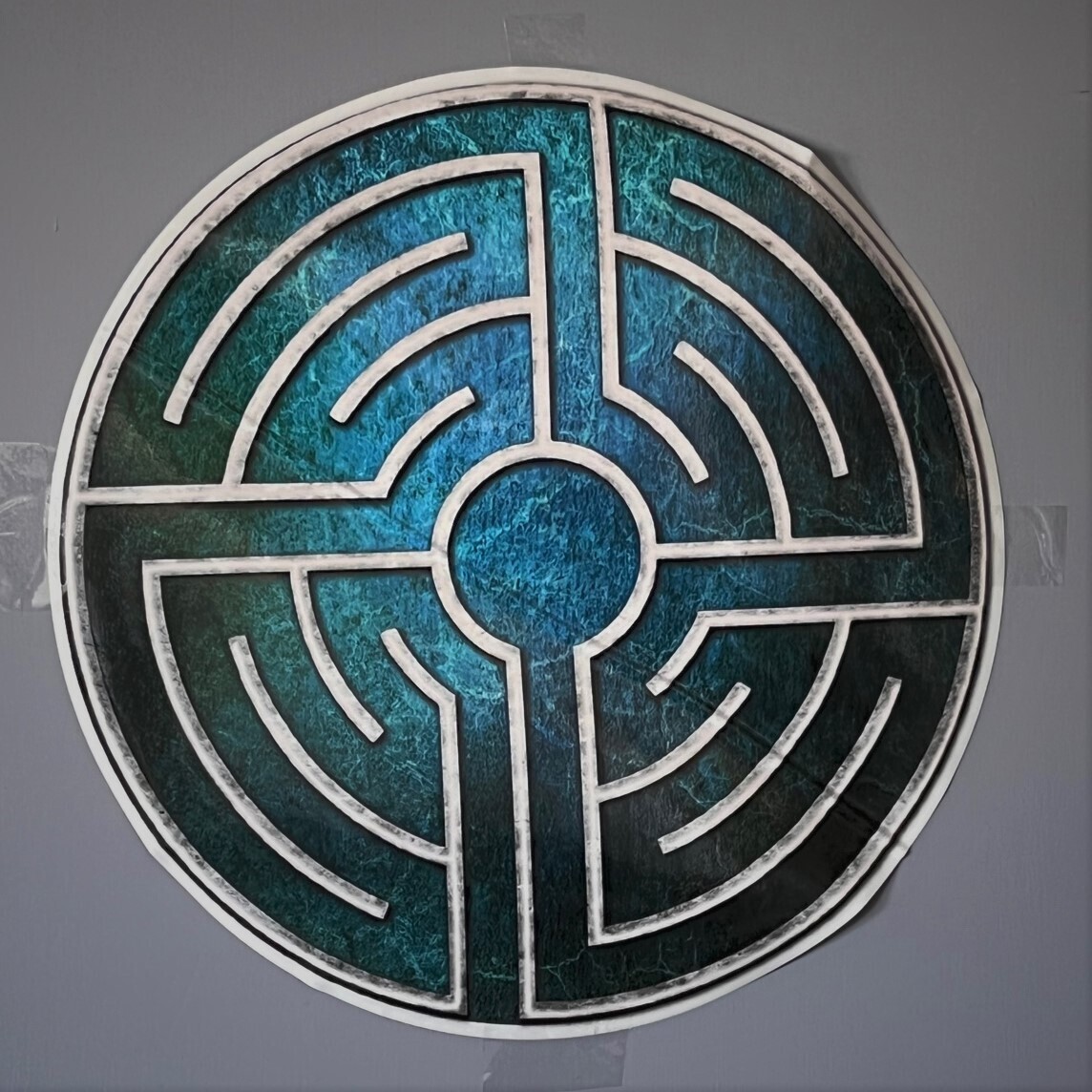 Finger Labyrinth Wall Sticker - Lambertus