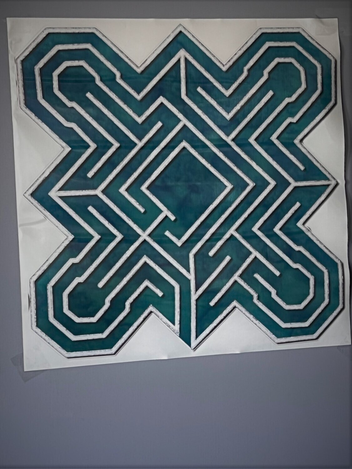 Finger Labyrinth Wall Sticker - Ely