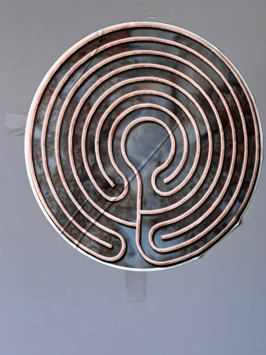Finger Labyrinth Wall Sticker - Knidos