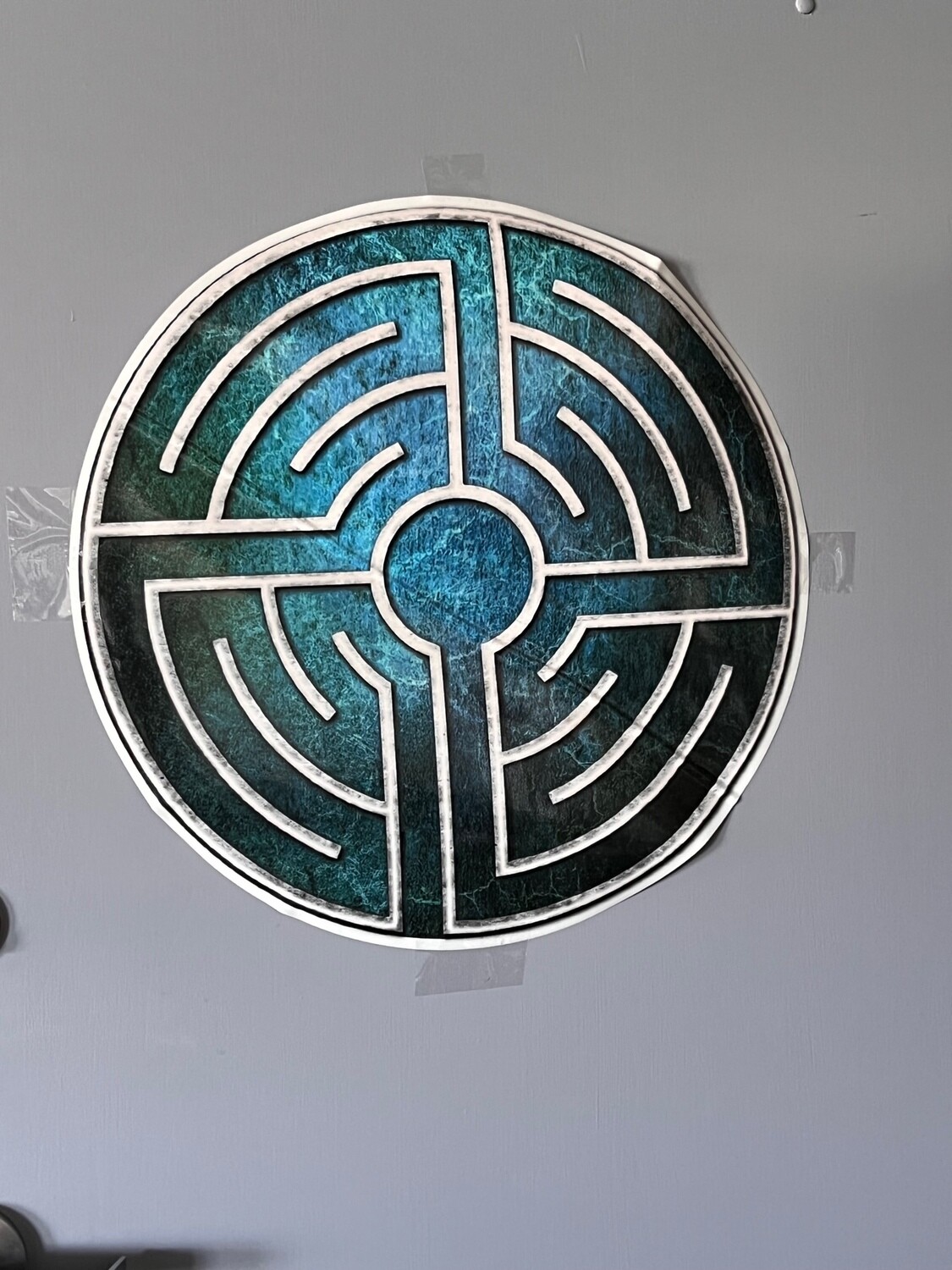 Finger Labyrinth Wall Sticker - Lambertus