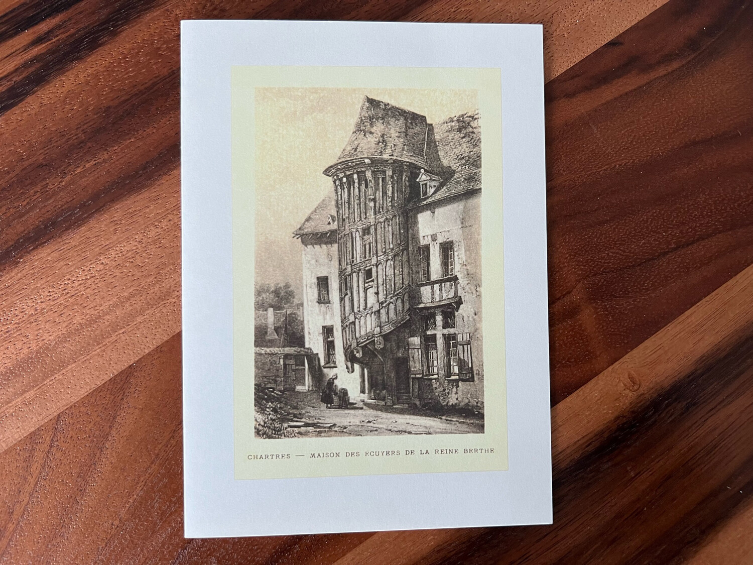 Greeting Card: Maison Des Ecuyers (FRANCE)