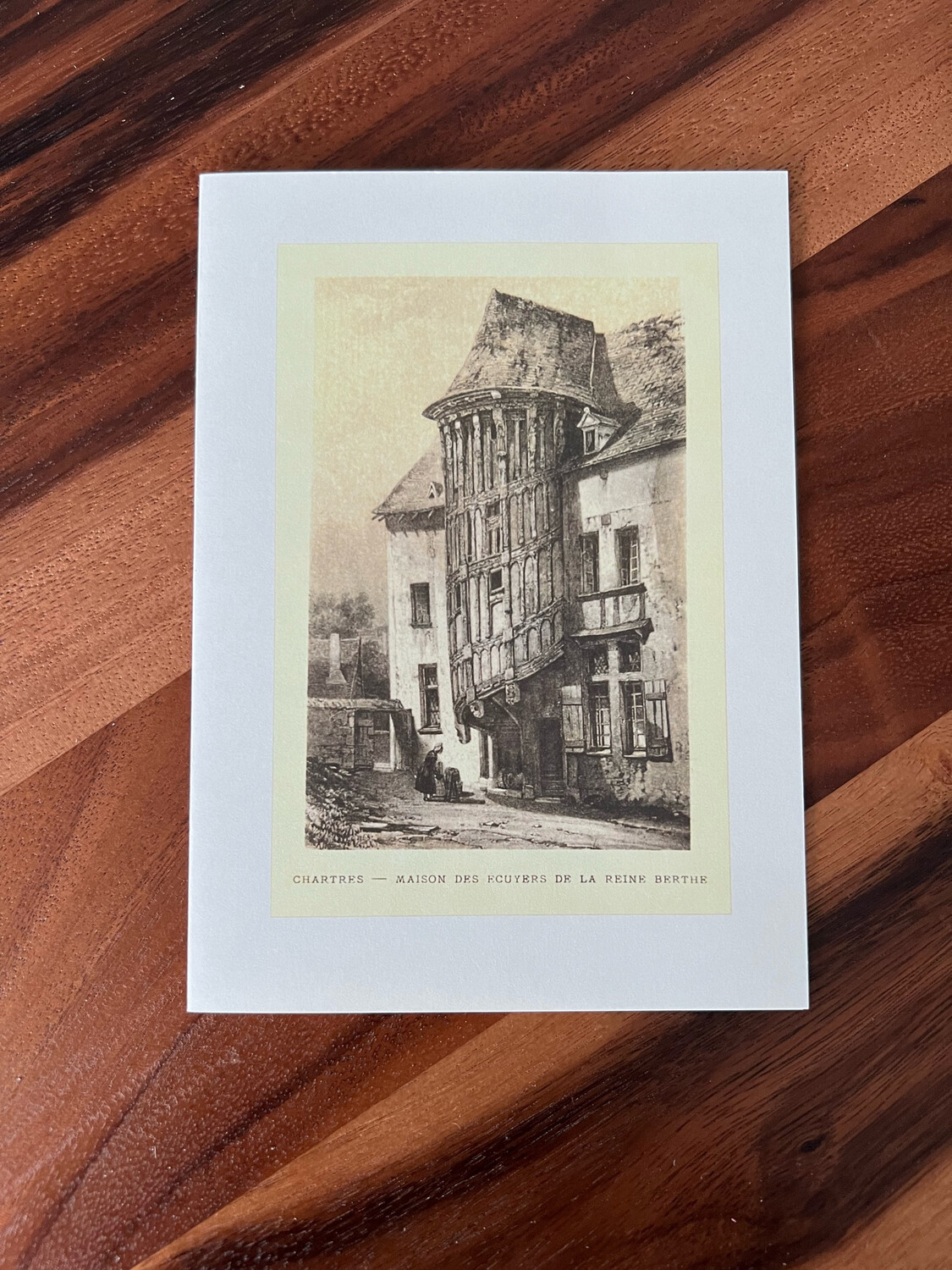 Greeting Card: Maison Des Ecuyers (FRANCE)