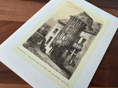 Greeting Card: Maison Des Ecuyers (FRANCE)