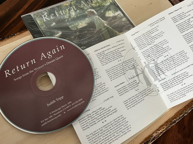 CD: Return Again (Songs from the Women&#39;s Dream Quest) by Judith Tripp