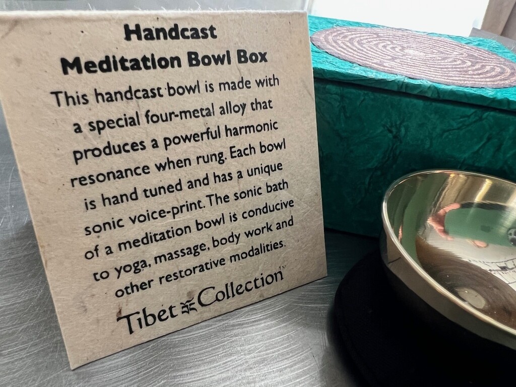 Mini Meditation Bowl &amp; Gift Box