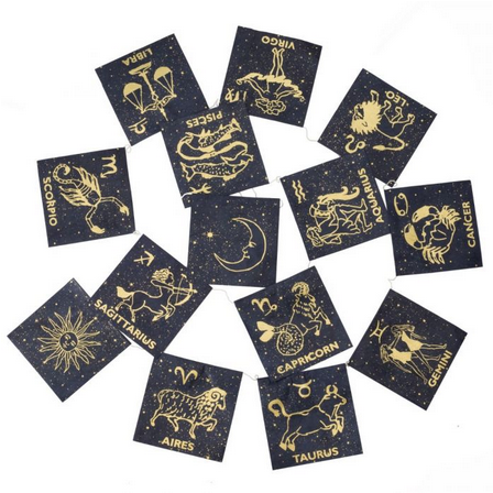Eco-Paper Garland: Astrology
