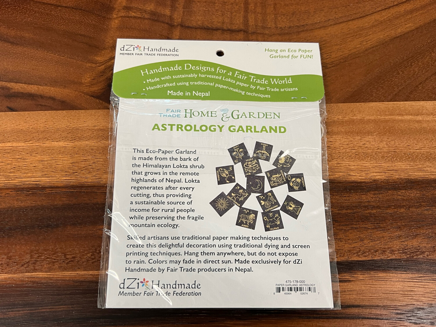 Eco-Paper Garland: Astrology