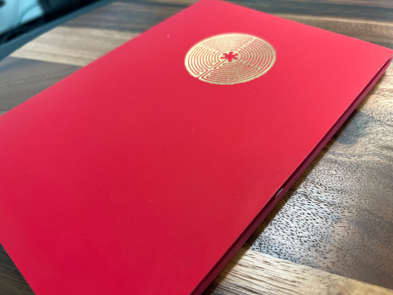 Journal: Gold Foil Labyrinth (Multiple Colors Available)