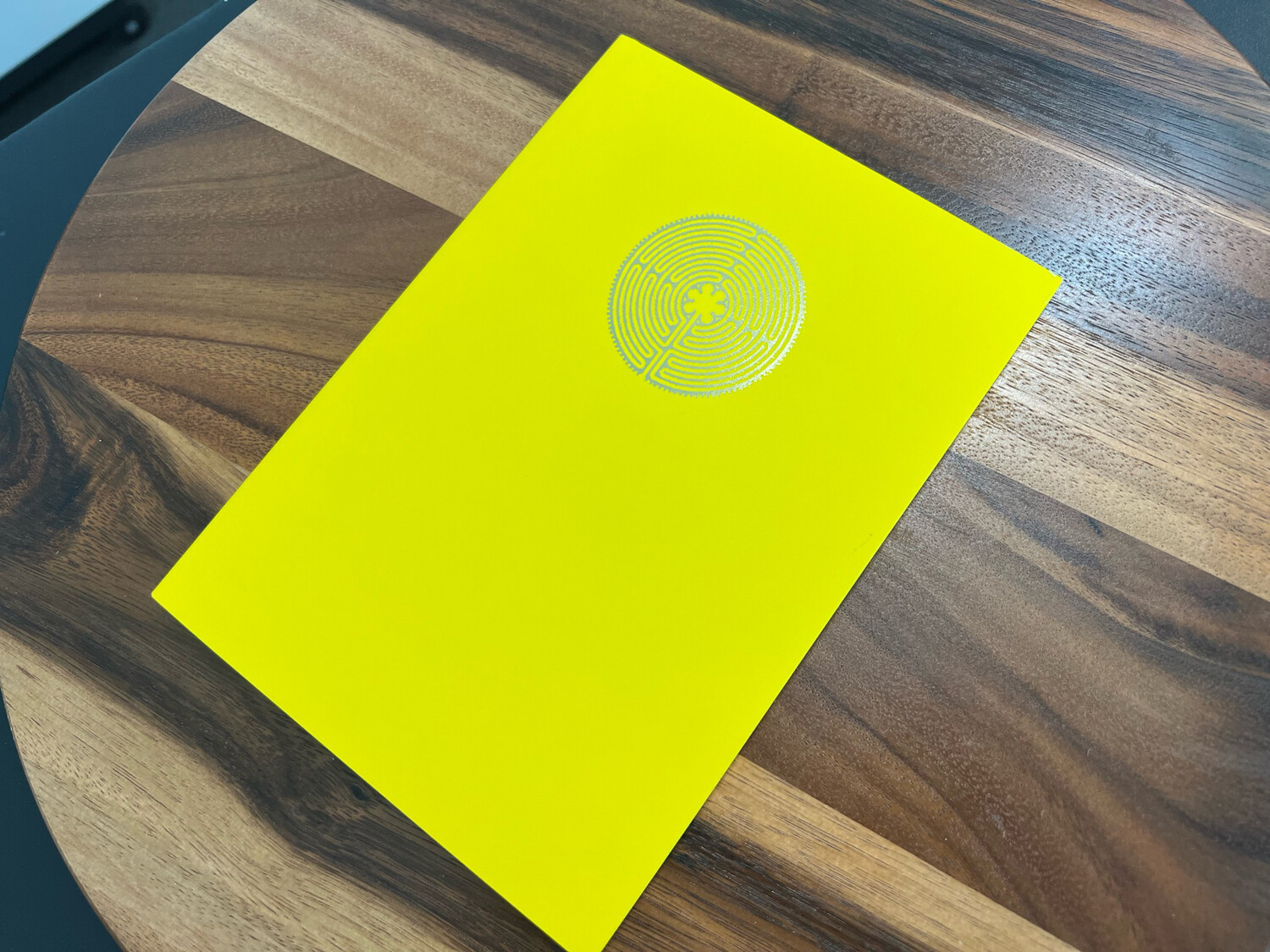 Journal: Gold Foil Labyrinth (Multiple Colors Available)