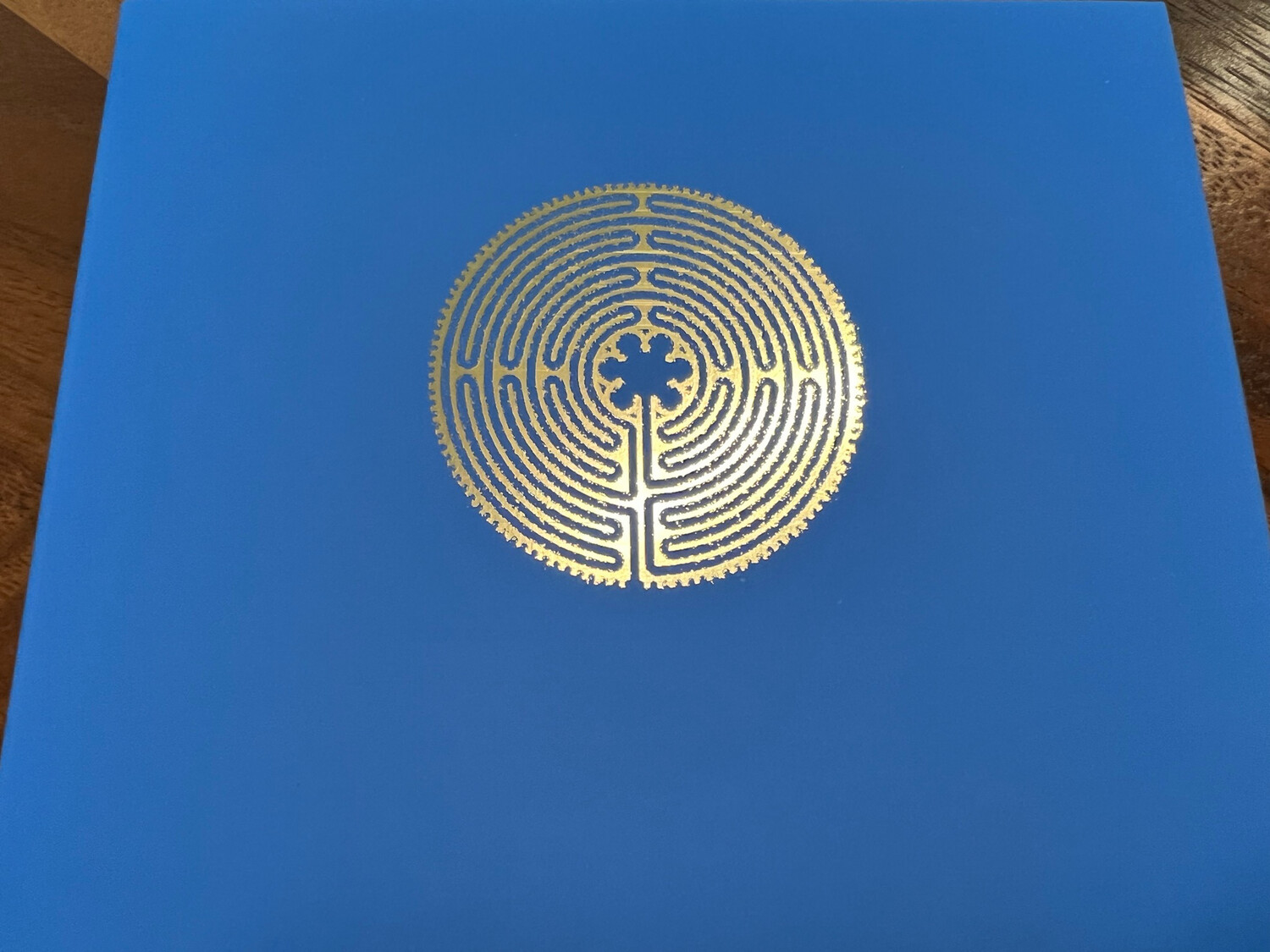 Journal: Gold Foil Labyrinth (Multiple Colors Available)