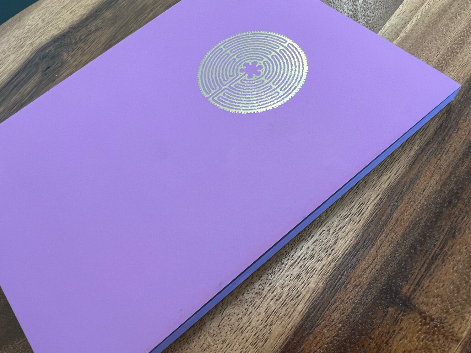Journal: Gold Foil Labyrinth (Multiple Colors Available)