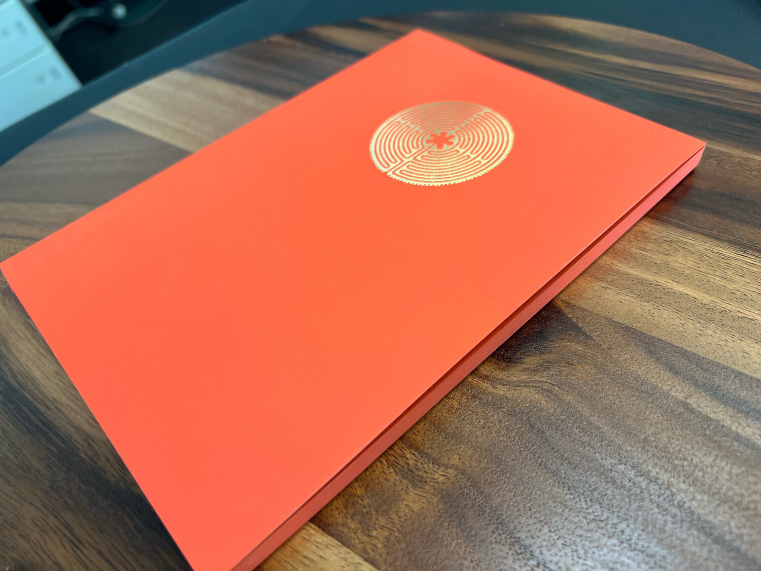 Journal: Gold Foil Labyrinth (Multiple Colors Available)