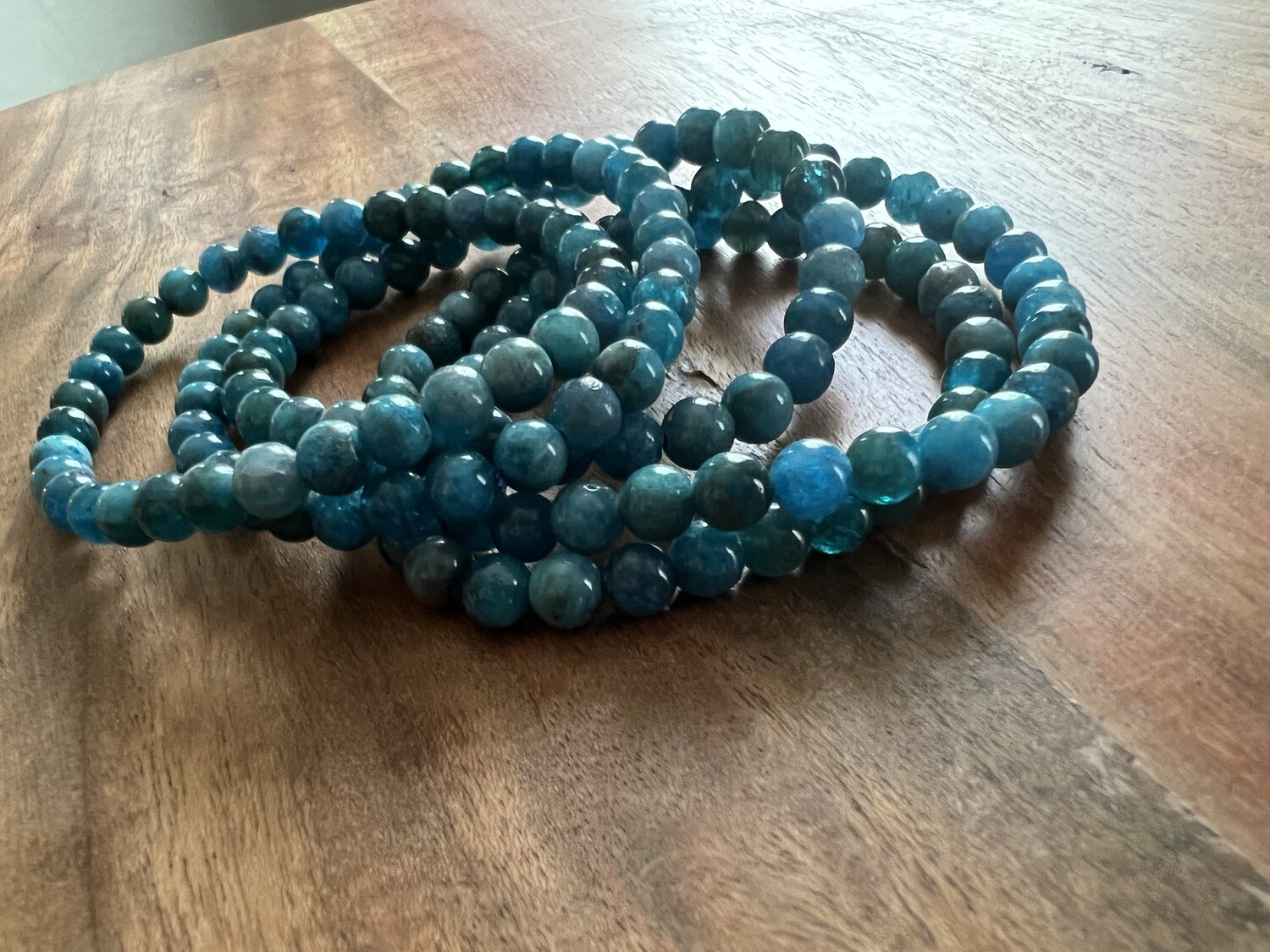 Stone Bracelet - Blue Apatite