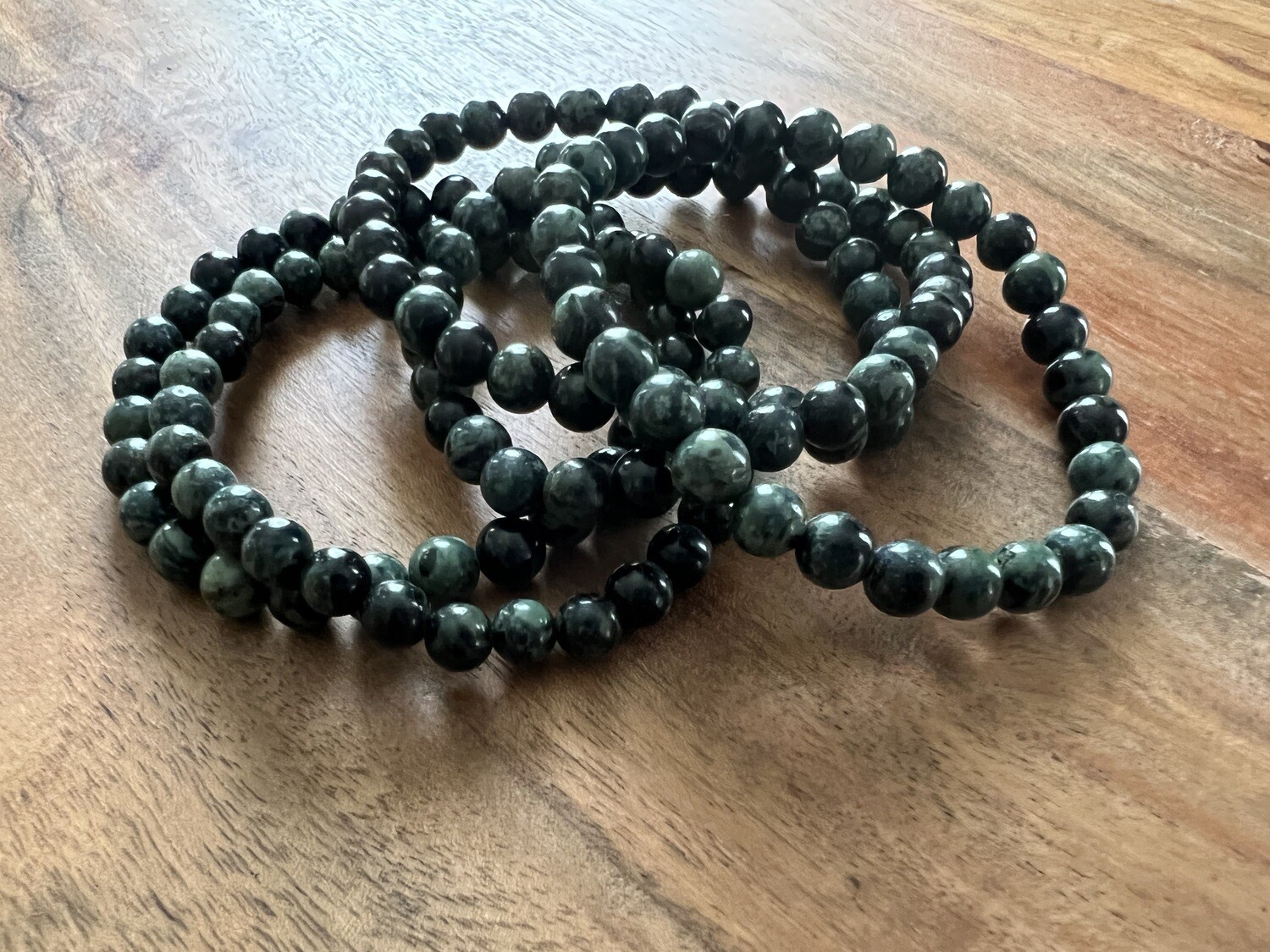 Stone Bracelet - Kambaba Jasper