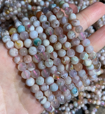Stone Bracelet - Flower Agate