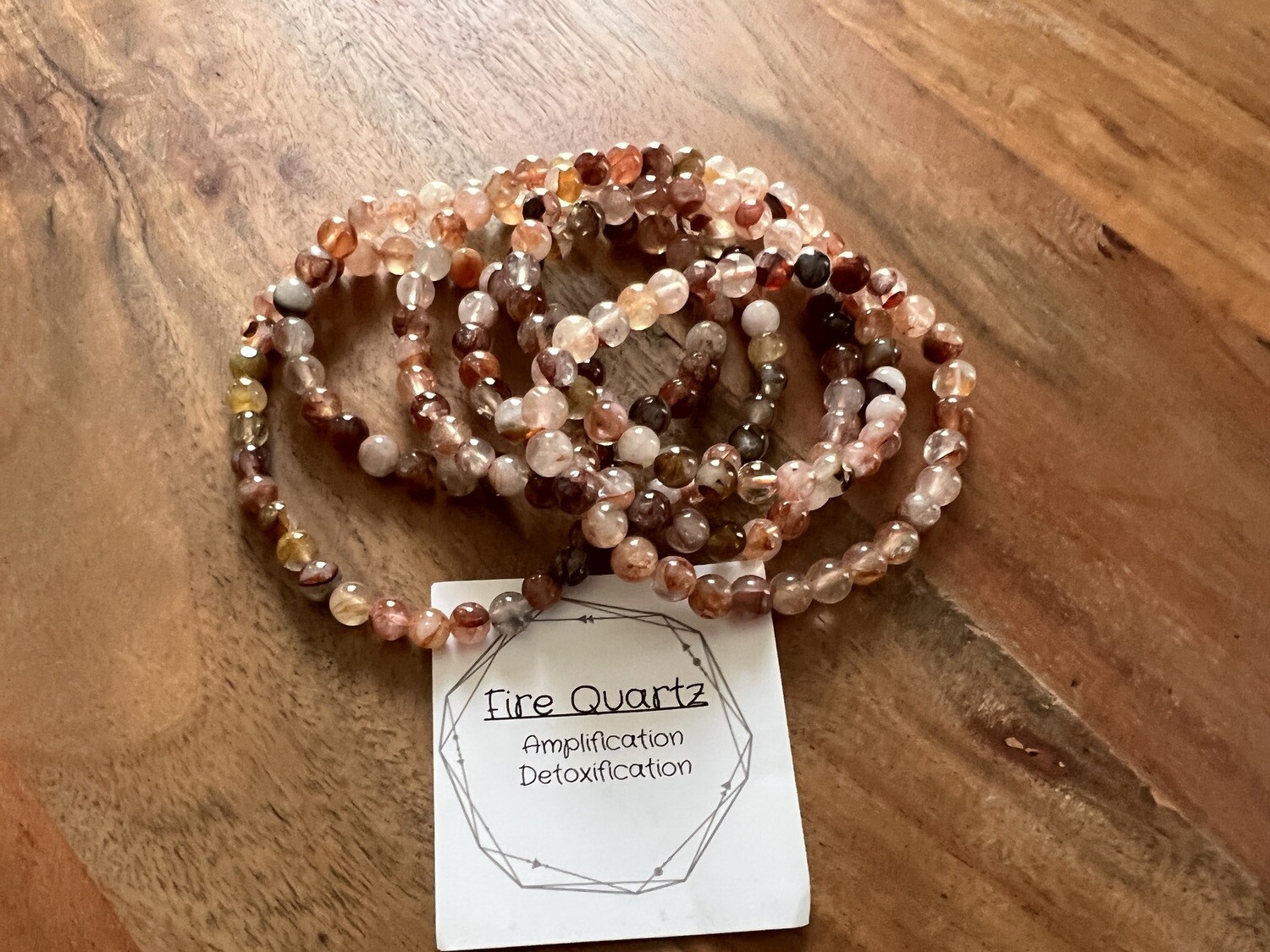 Stone Bracelet - Fire Quartz