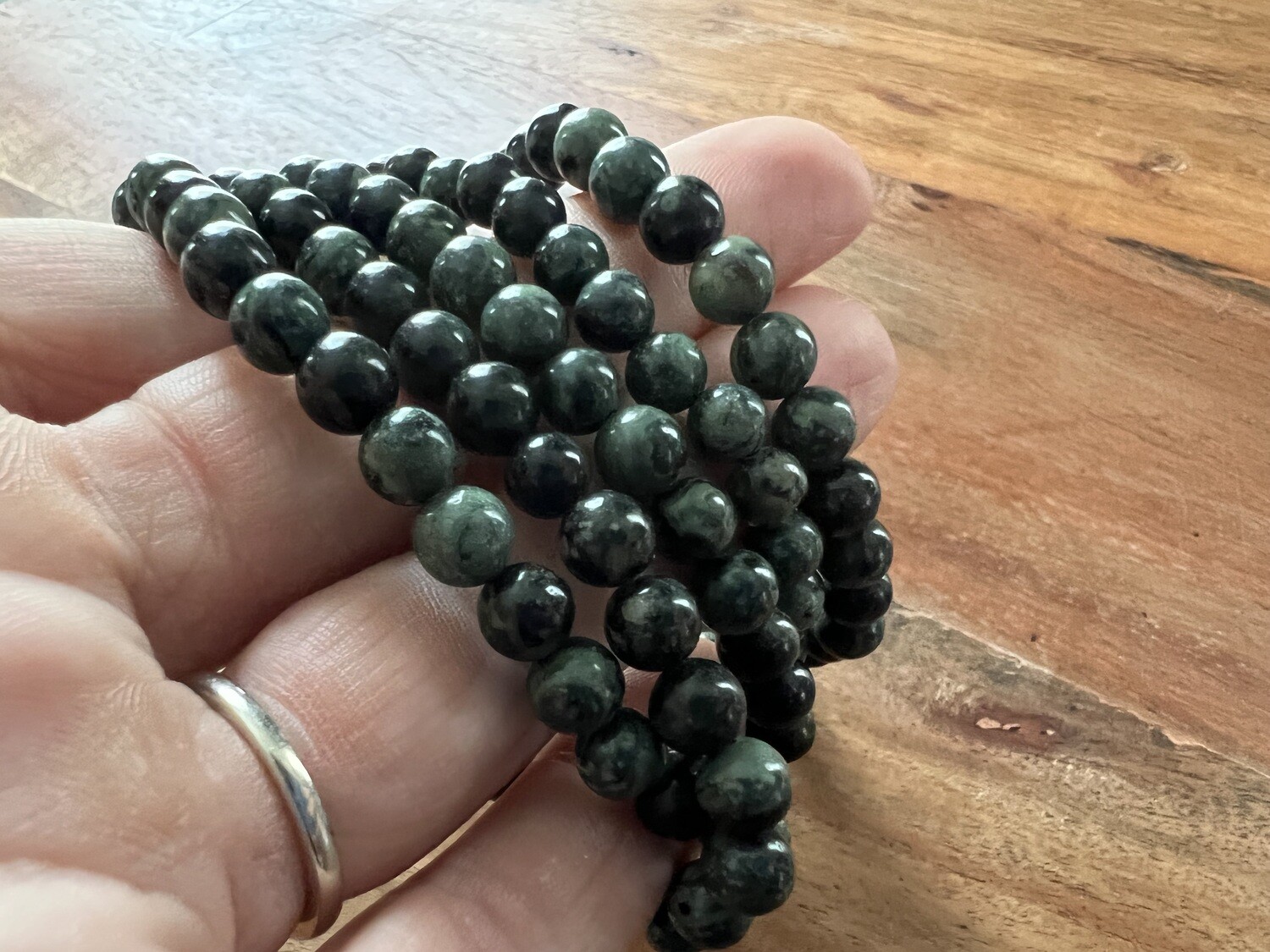 Stone Bracelet - Kambaba Jasper