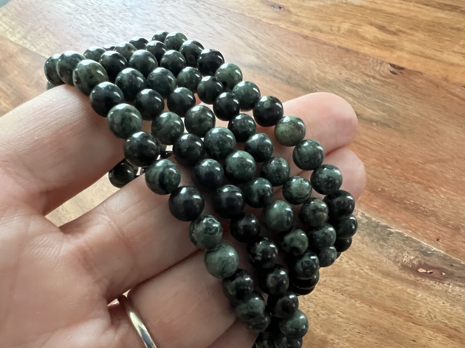 Stone Bracelet - Kambaba Jasper