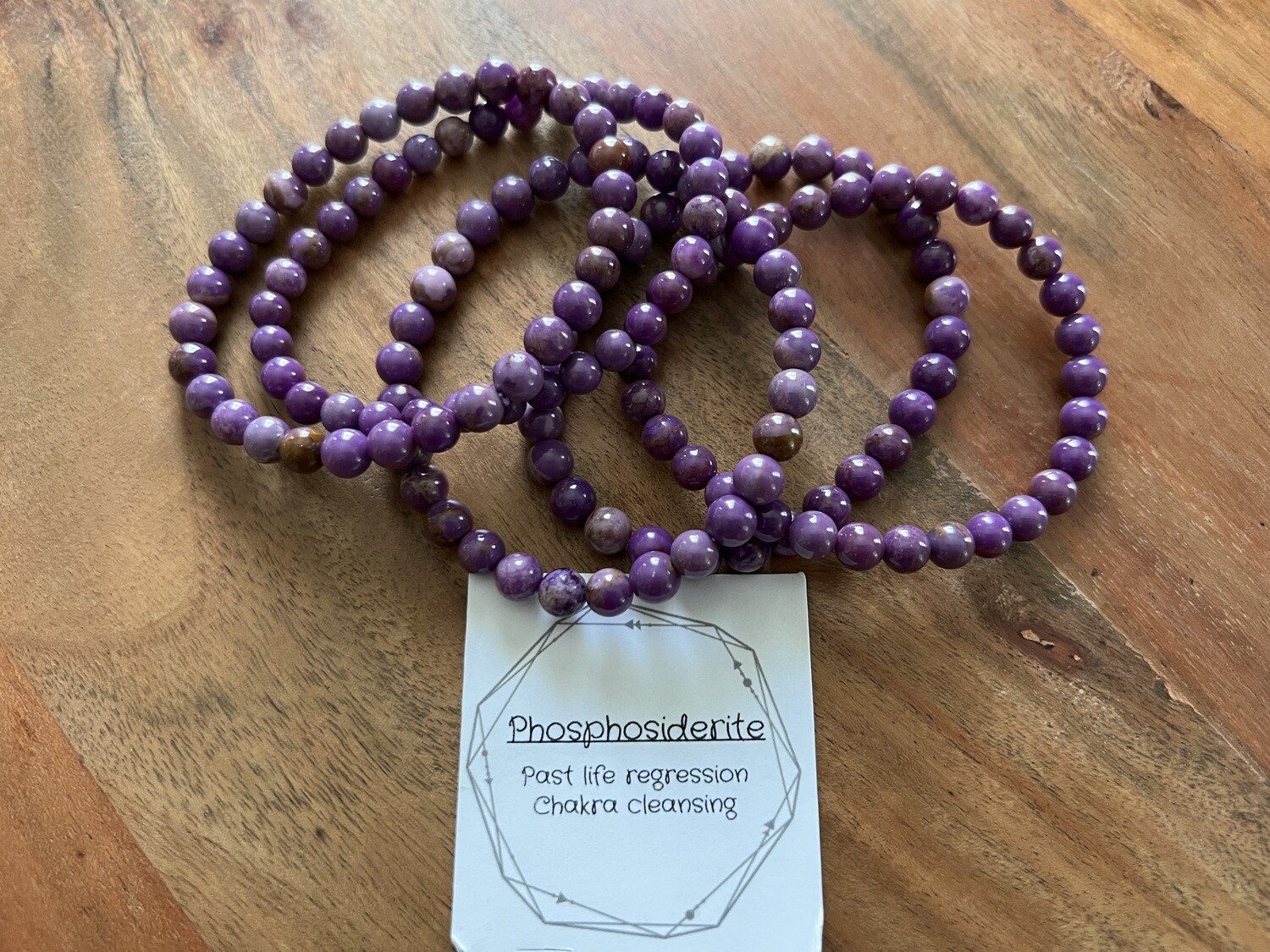 Stone Bracelet - Phosphosiderite